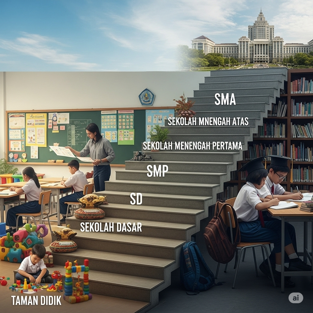 Tahapan Pendidikan Dasar: Perjalanan Anak dari TD hingga SMA